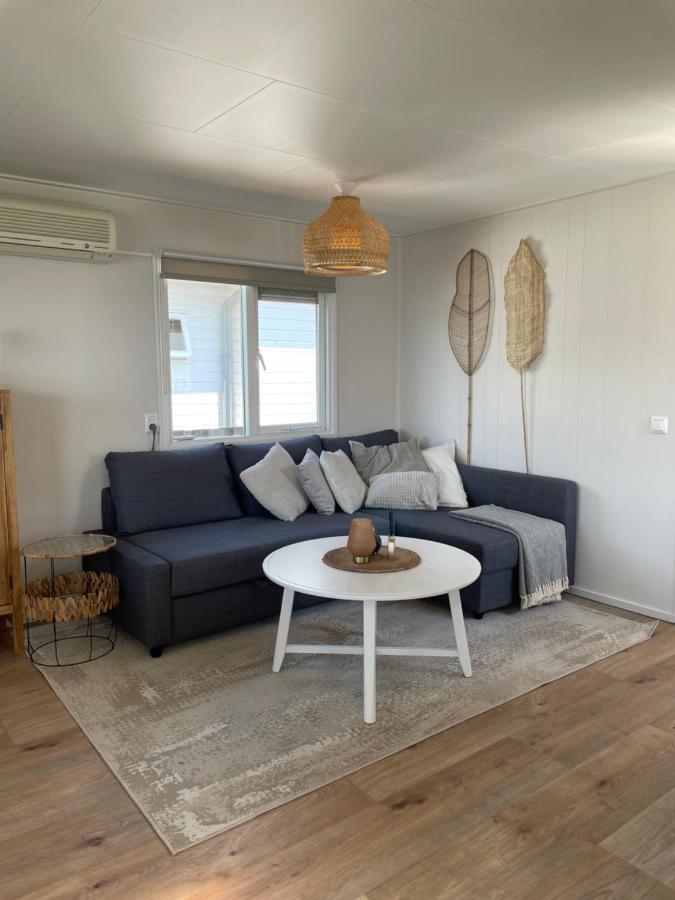 Luxe Chalet Direct Aan Het Water Met Strand Lith Exterior foto